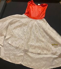 Pokémon women’s Costume Dress- Poke ball