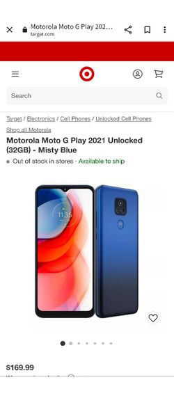 Motorola Moto G Play (2021) 32GB Blue Unlocked 