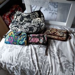 4.  VERA BRADLEY  NEW PURSES.$10.00 EACH. 