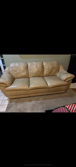 Leather Sofa