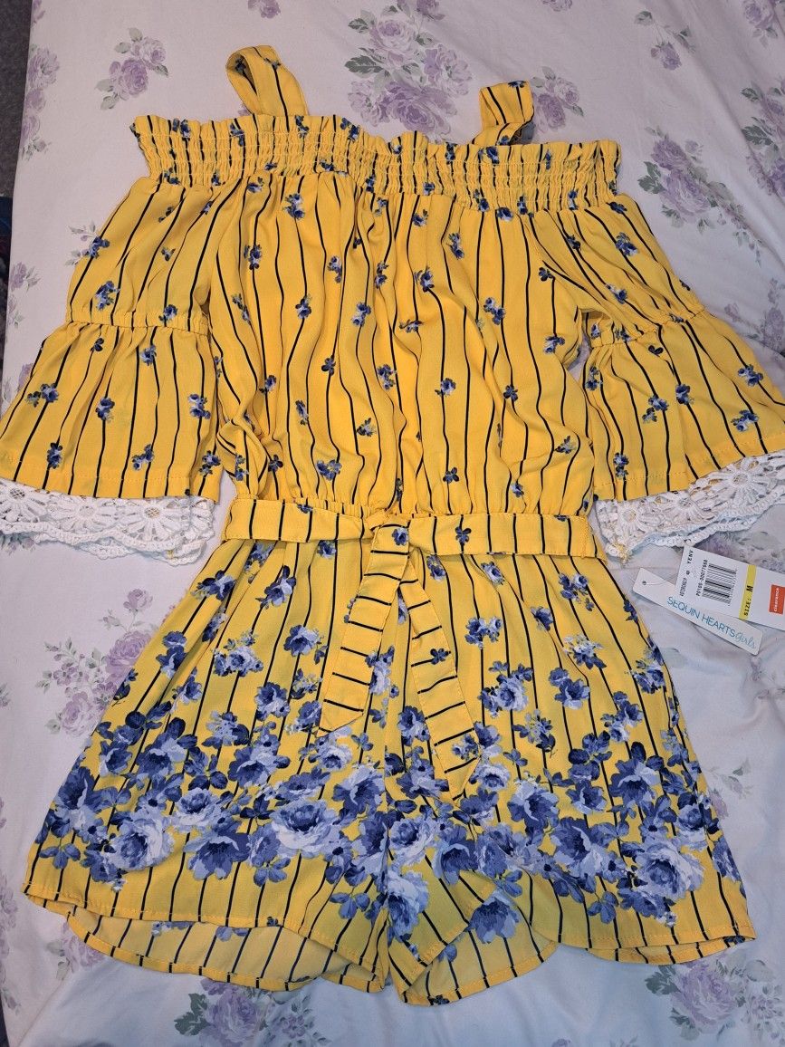 Romper For Girls Size M
