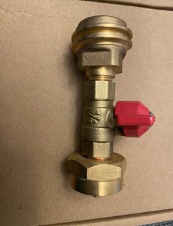 Propane Tank Adapter With Valve 
