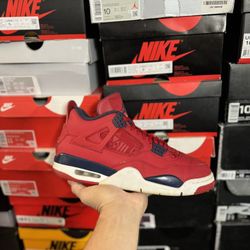 Jordan FIBA 4s size 9 USED But Clean