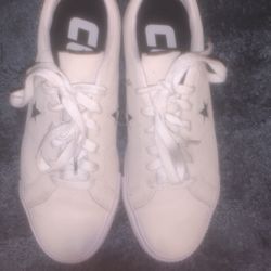 Grayish Beige Converse 