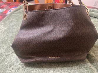 Michael Kors Brown Signature Tote Bag