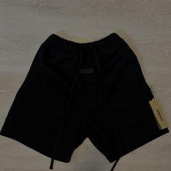 Black Essentials Shorts