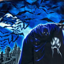 Batman Gotham City Button Up 