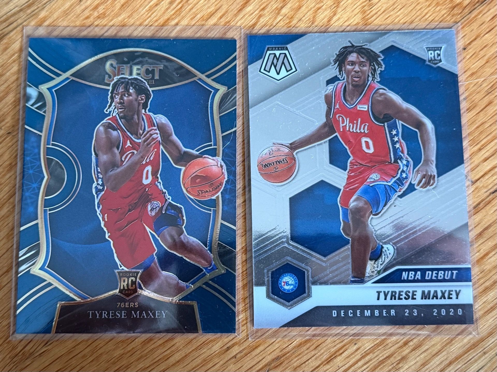 Tyrese Maxey Rookie Cards