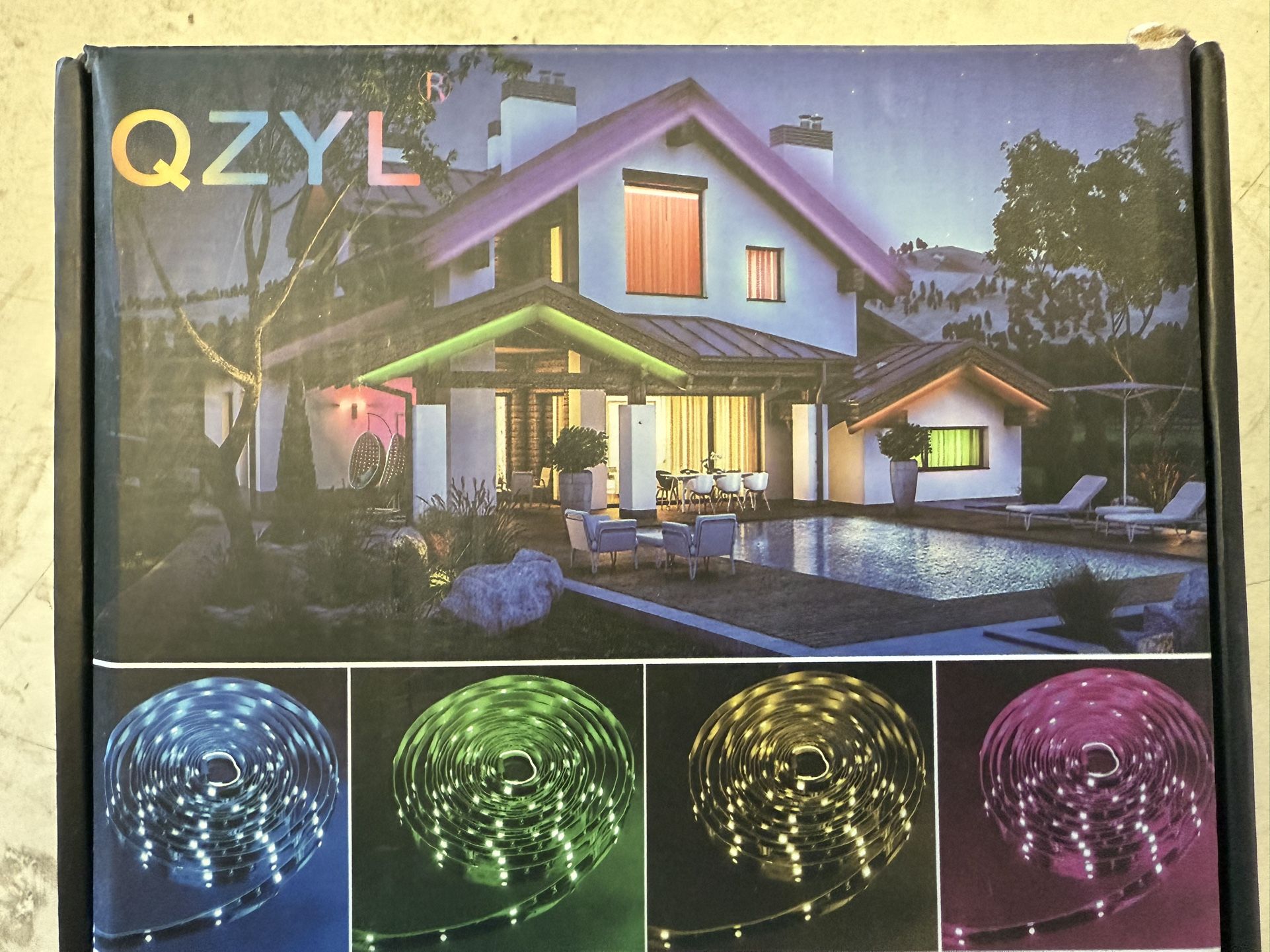 65.6ft String Lights Multicolor