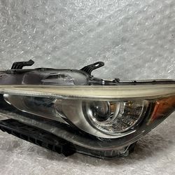 2014 2015 2016 Infiniti Q50 LEFT DRIVER LH LED HEADLIGHT OEM