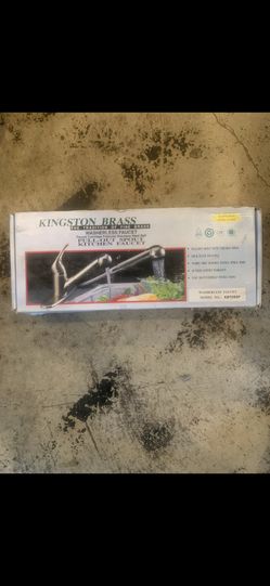 New Kingston Brass Pull Out Kitchen Faucet  Brushed Nickel