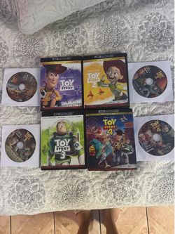 Toy Story 1 - 4 Bluray Format
