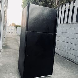 Excellent Working Black Refrigerator Top Freezer
