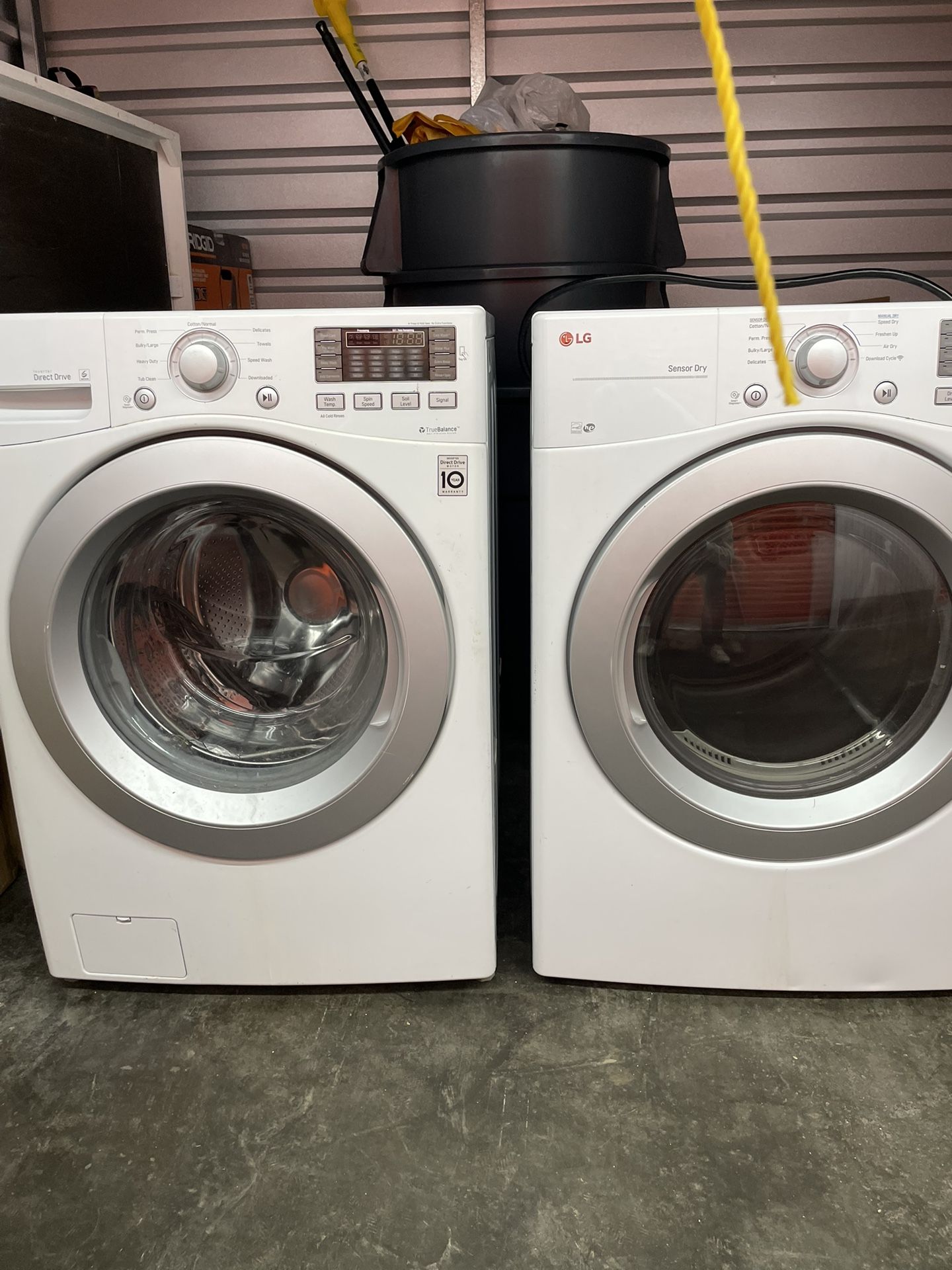 LG Washing dryer set 