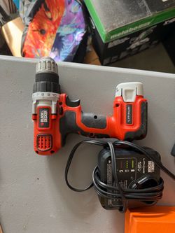 18v Cordless Drill - Black and Decker