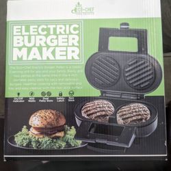 Eco Chef Electric Burger Maker