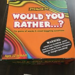 Would You Rather Game