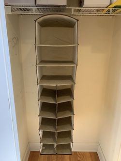 8 Tier Shelf Hanging Closet Organizer 