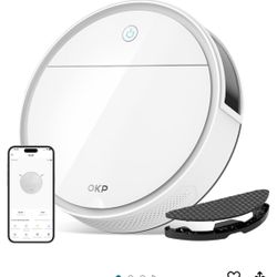 OKP K5 Pro Robot Vacuum and Mop, 2 in 1 Mopping Robotic Vacuum