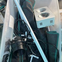 2 x2 ft grow tent plus led light