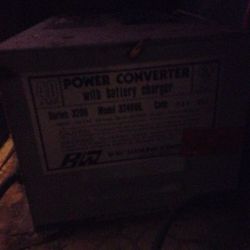 40 Amp Converter With Charger 