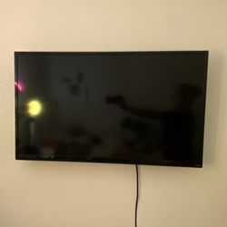 32 INCH VIZIO TV WITH REMOTE CONTROL AND WALL SET UP INCLUDED