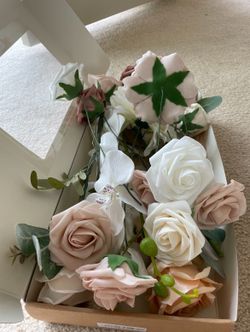 Ling’s Moment : Terracotta Flower Box Set & Flowers Sample Set