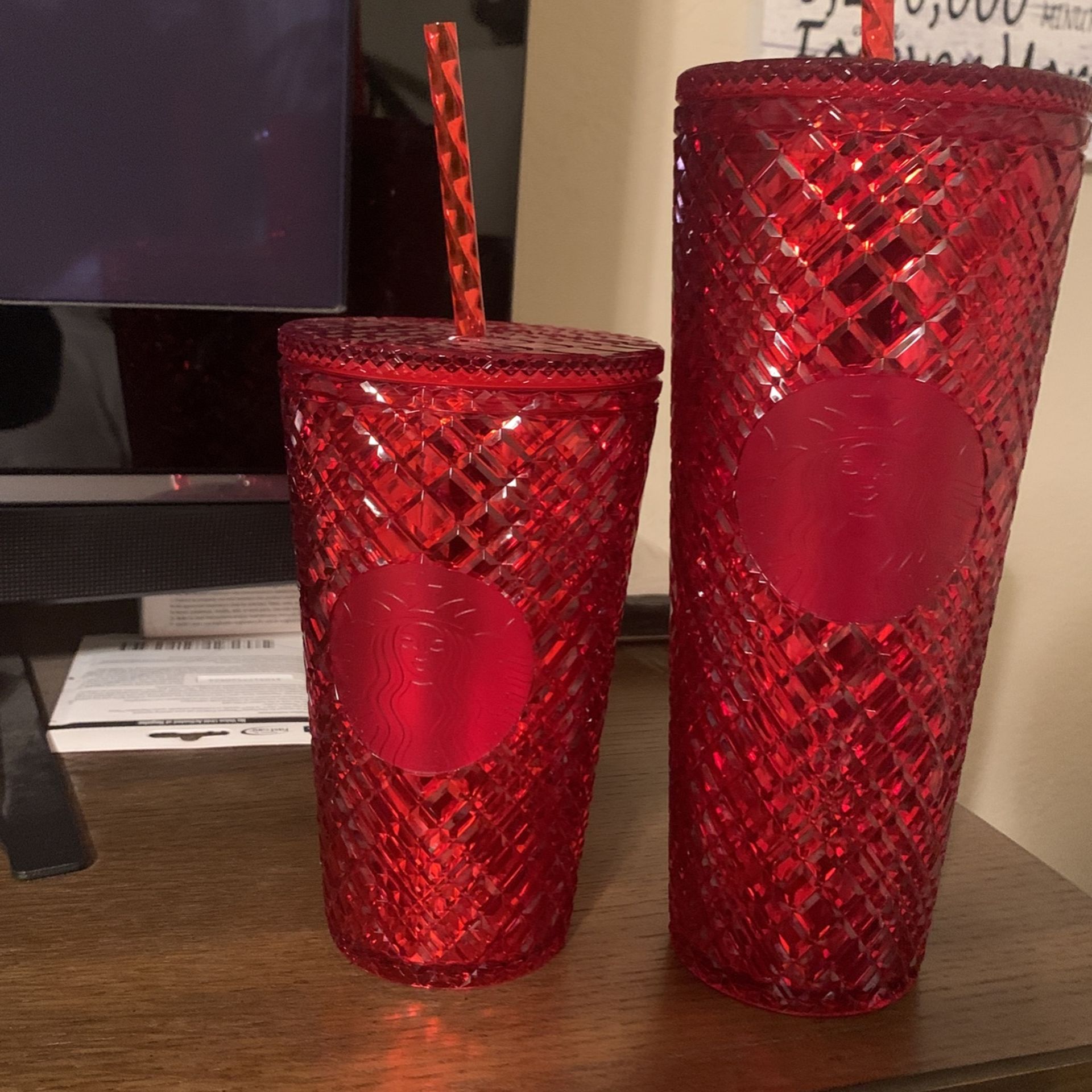 Starbucks Studded Cups 65 For Both