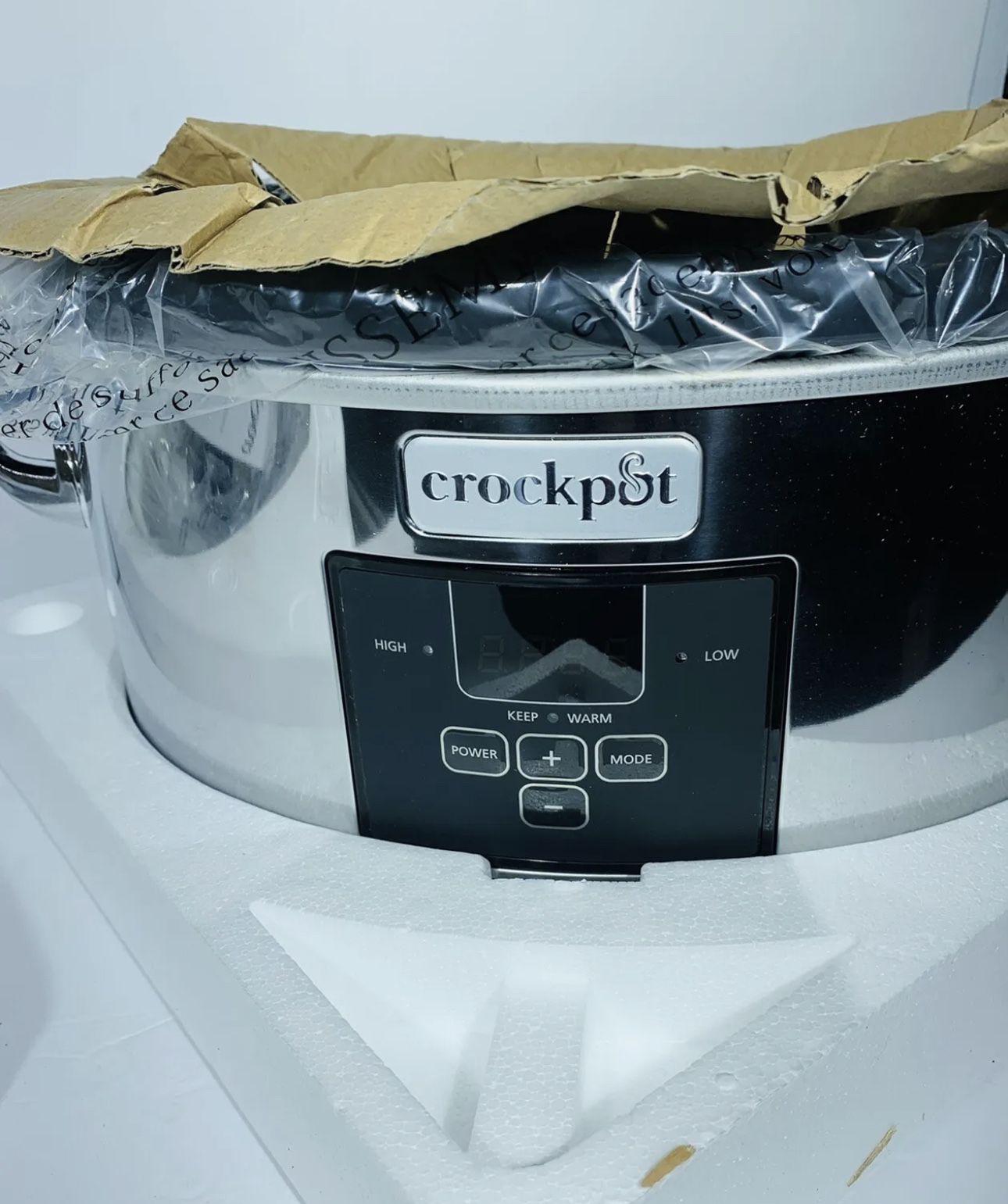 Crock-Pot SCCPVF710-P 7 Quart Slow Cooker - Platinum for sale online