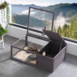 Wooden Tortoise House