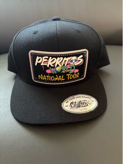 Perritos World National Tour SnapBack Black Hat