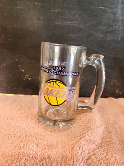 Jack In Box 1987 Glass Lakers Champs