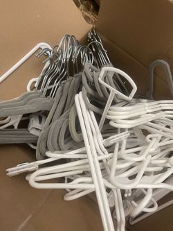 Box of kids hangers
