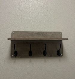 Small coat rack/shelf