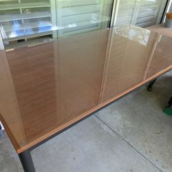 Glass Top Table