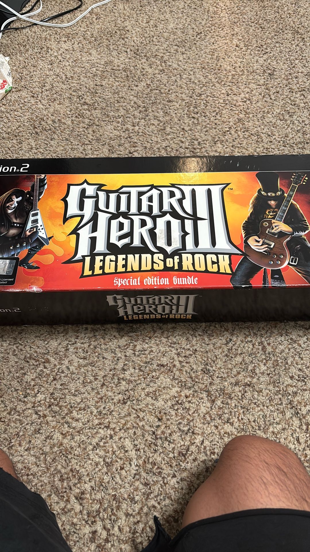 Ps2 Guitar Hero Legends Of Rock 