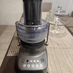 Breville Compact Design 3X Bluicer Blender & Juicer (Smoked Hickory)