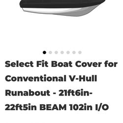 Boat Cover V-Hull OBO