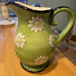 Small Ceramic Pitcher Like New