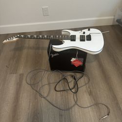 Ibanez Electric Guitar And Amp
