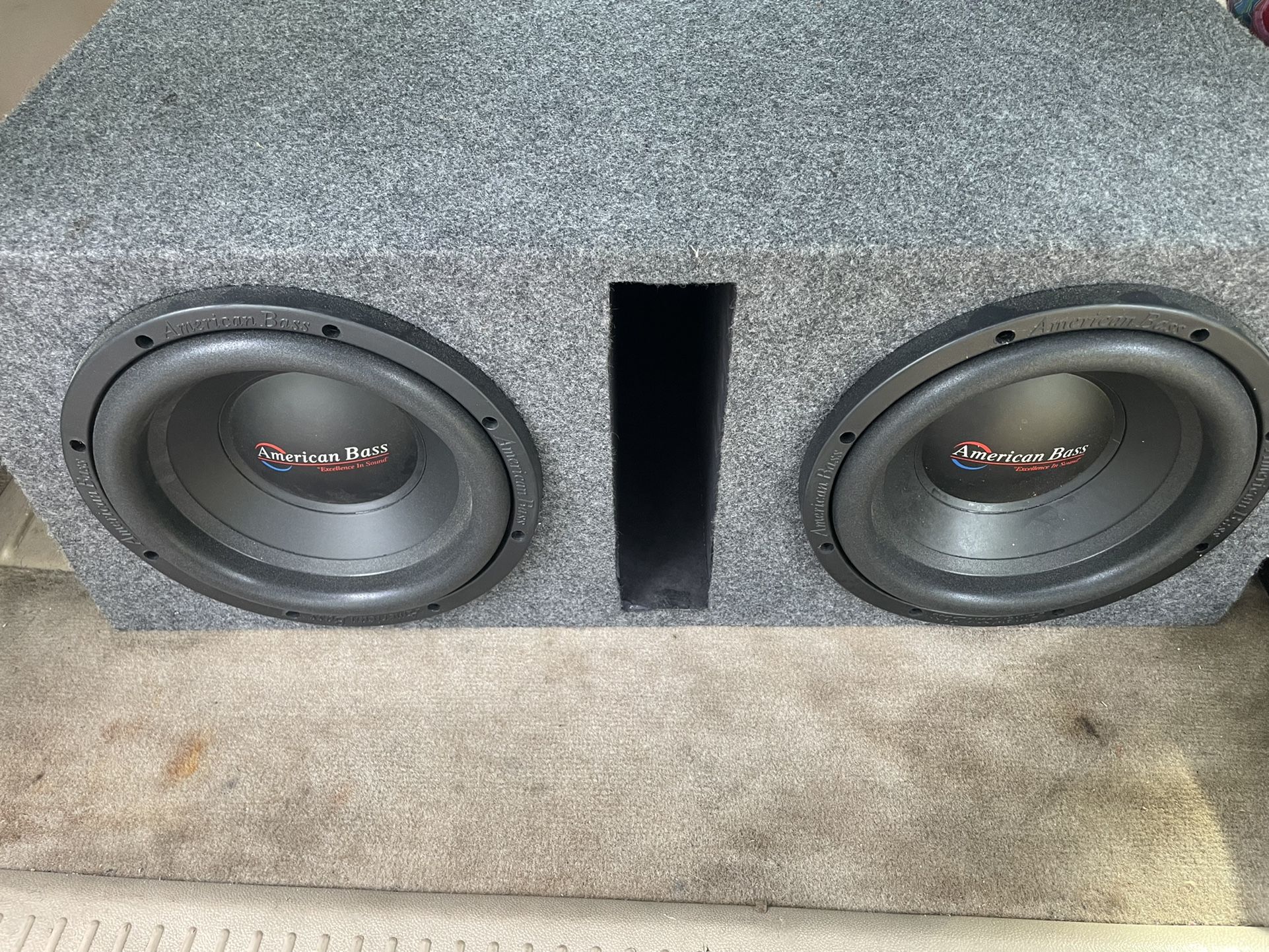 2 10s American Bass