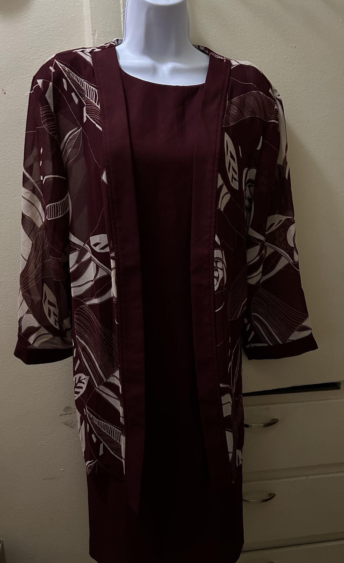 dress with vest, size XL