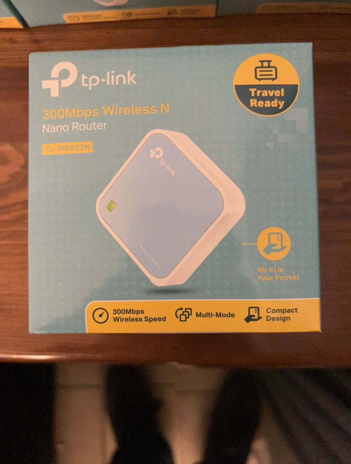 TP-Link TL-WR802N 300Mbps Wireless Mini Router, AP, Wi-Fi Range Extender