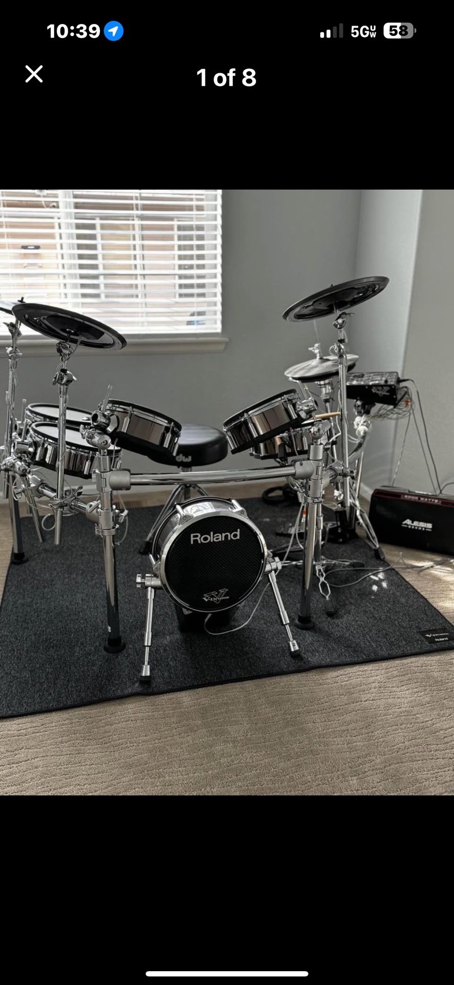 Roland TD30 Drumset electric