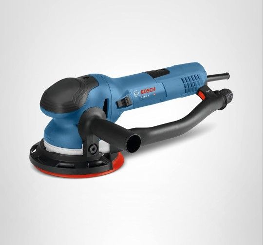 BOSCH GET75-6N Electric Orbital Sander, Polisher - 7.5 Amp, Corded, 6 Inch Disc Size - Dual-Mode: Random Orbit & Turbo