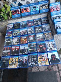 $20! Per Game. 3 for $50!. 7 for $100! PS4 Controls $40 each. 2 for $70!. 4 for $120!. Works PS5 As well Playstation 4 5 PS4 Games