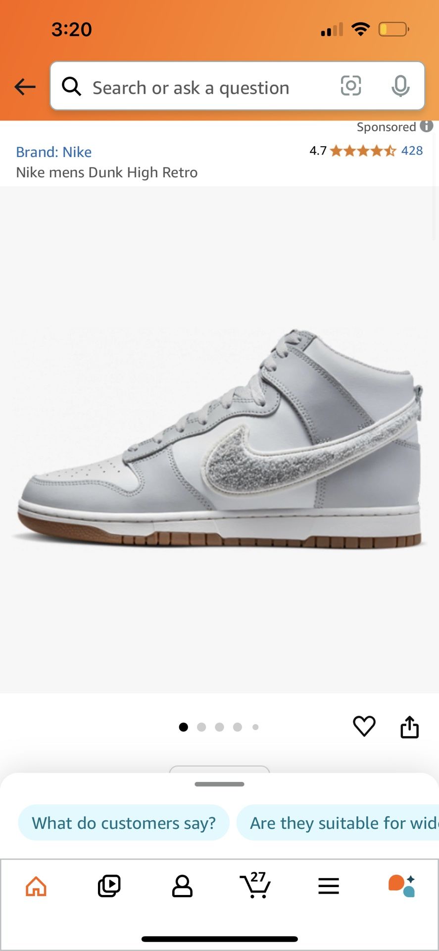 Nike Mens High Dunk Retro