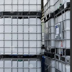 330 Gallon IBC TOTE. 275 Gallon Totes, Water Containers, 55 Gallons Barrels