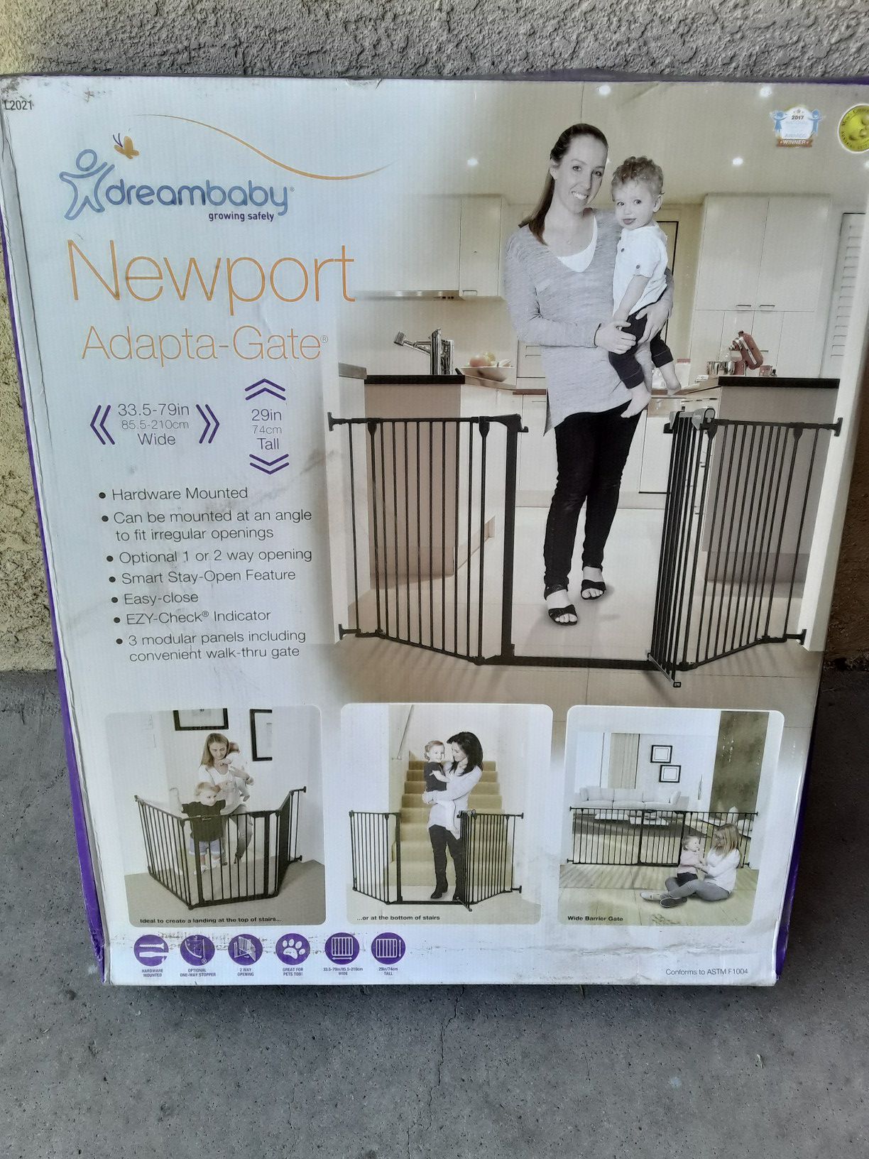 Newport adapta gate brand new in box