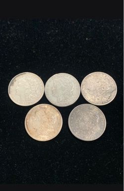 1921 Morgan Silver Dollars